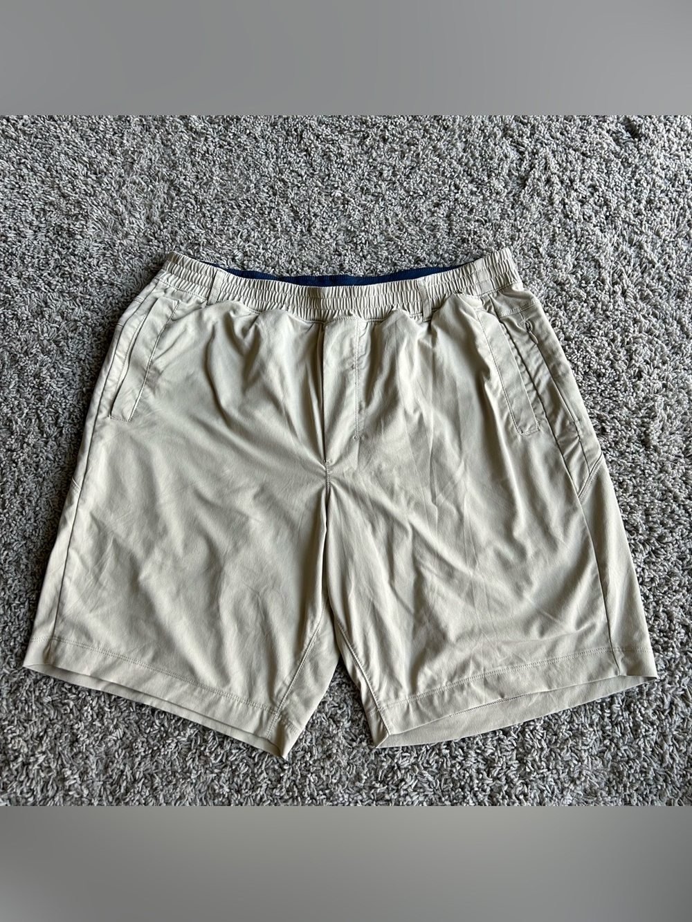 BirdDogs Shorts Mens 2XL Long 8.5" Brown Athletic Performance Lined Gym Running